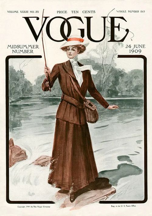 What would Condé Montrose Nast do today? . . When I was a child, my mother  used to read Vogue. Not flip through it,