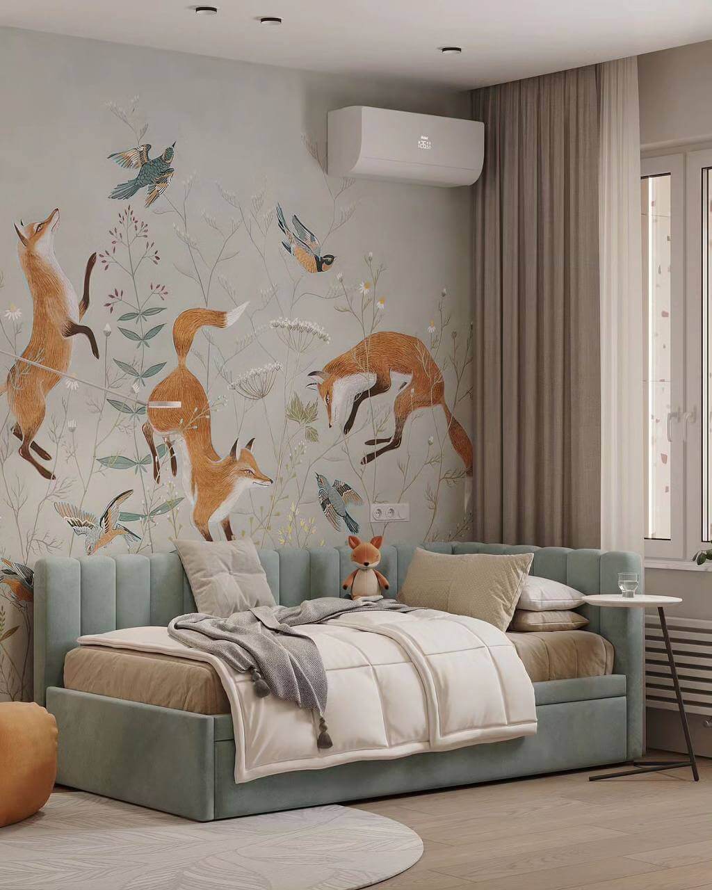 sleeping space in children's room