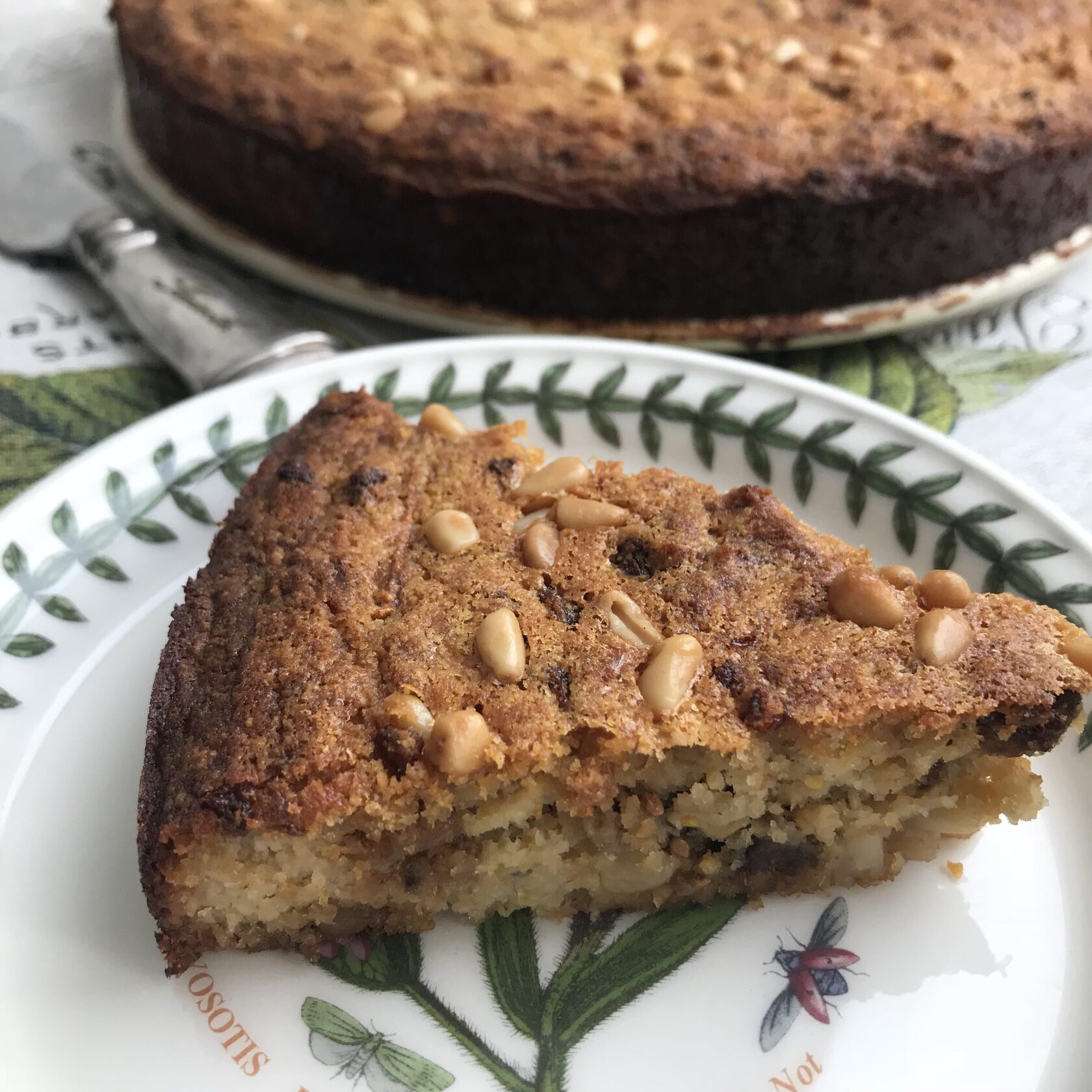 Миндальный пирог