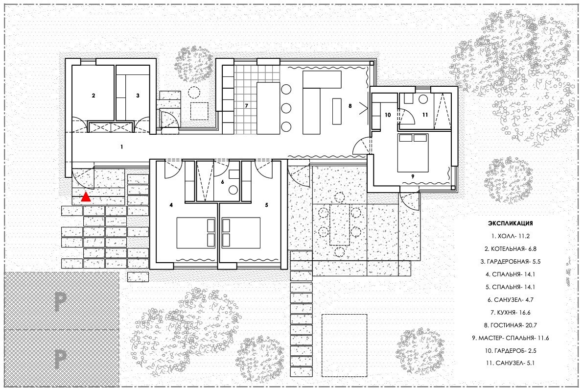 Сочах модульный дом планировка