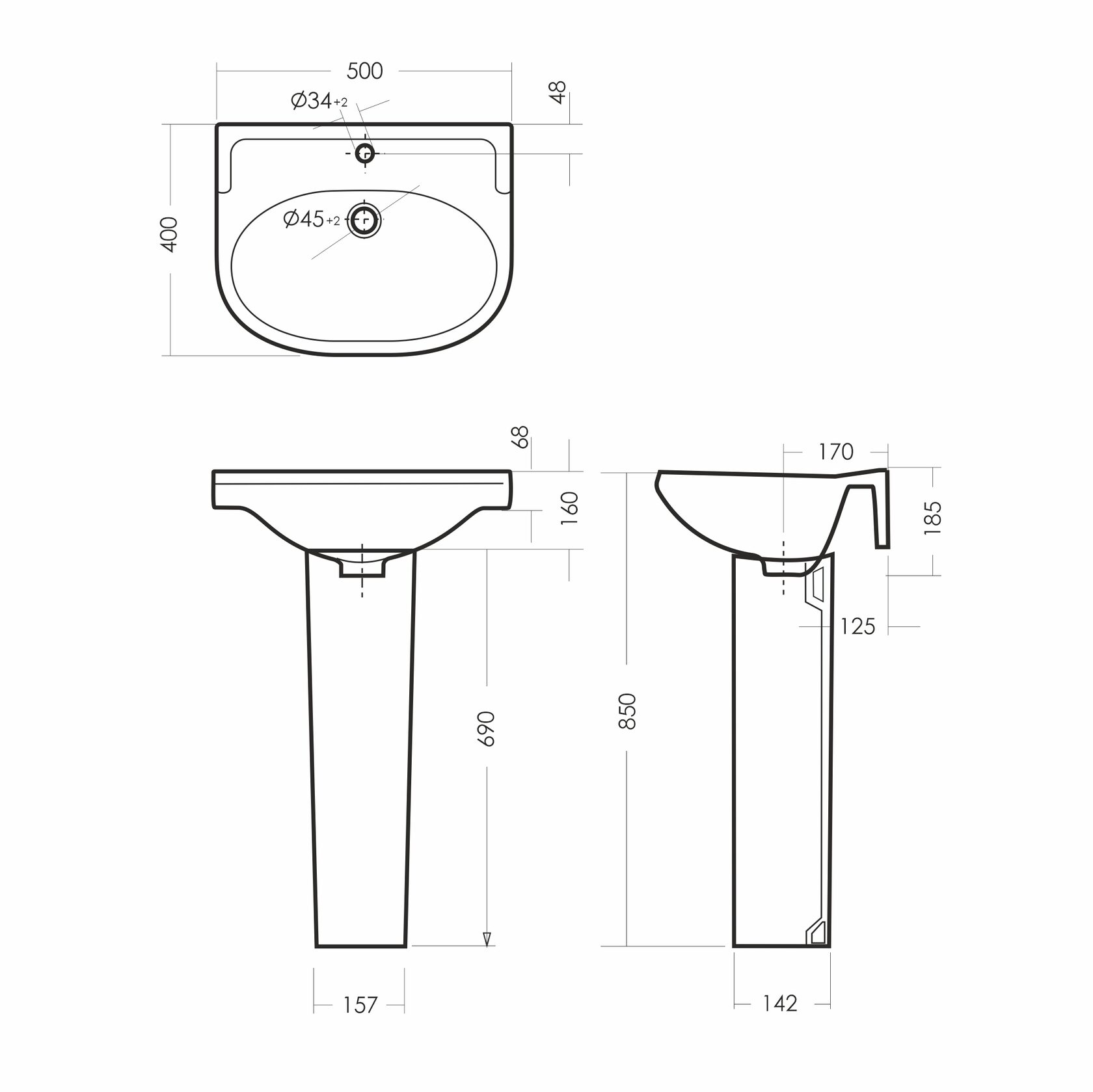 Умывальник Комфорт