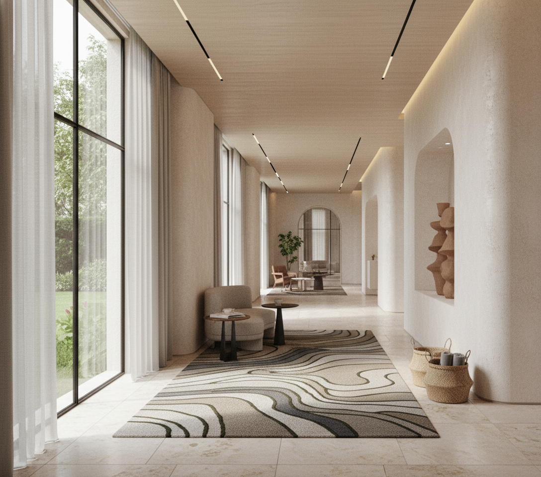 Светлая галерея и холл CASA LUCE