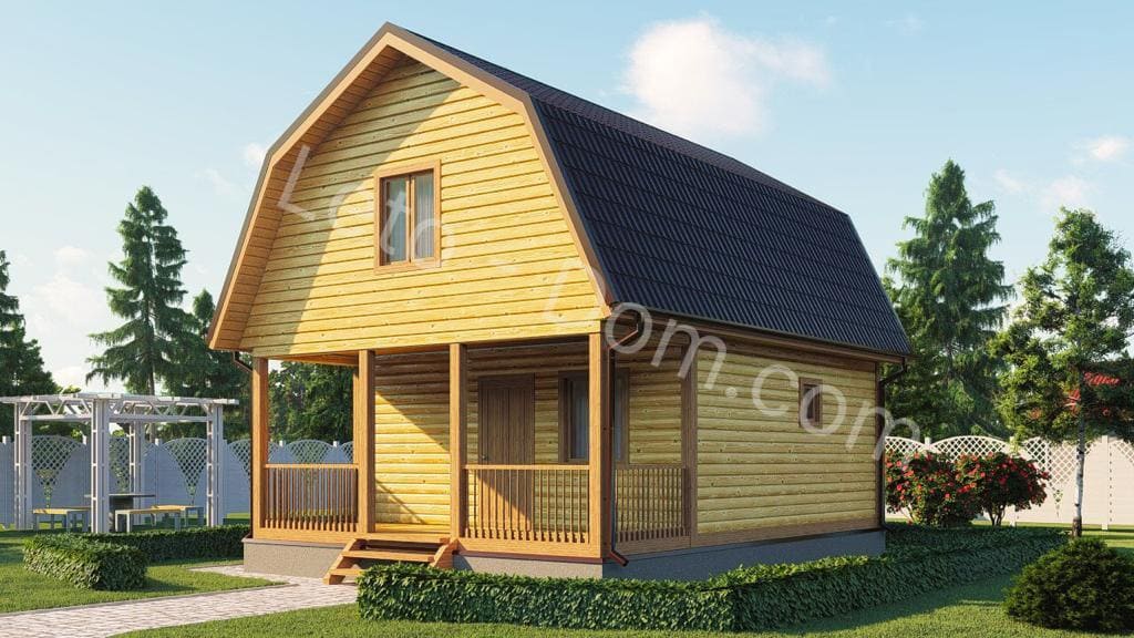 дом из бруса