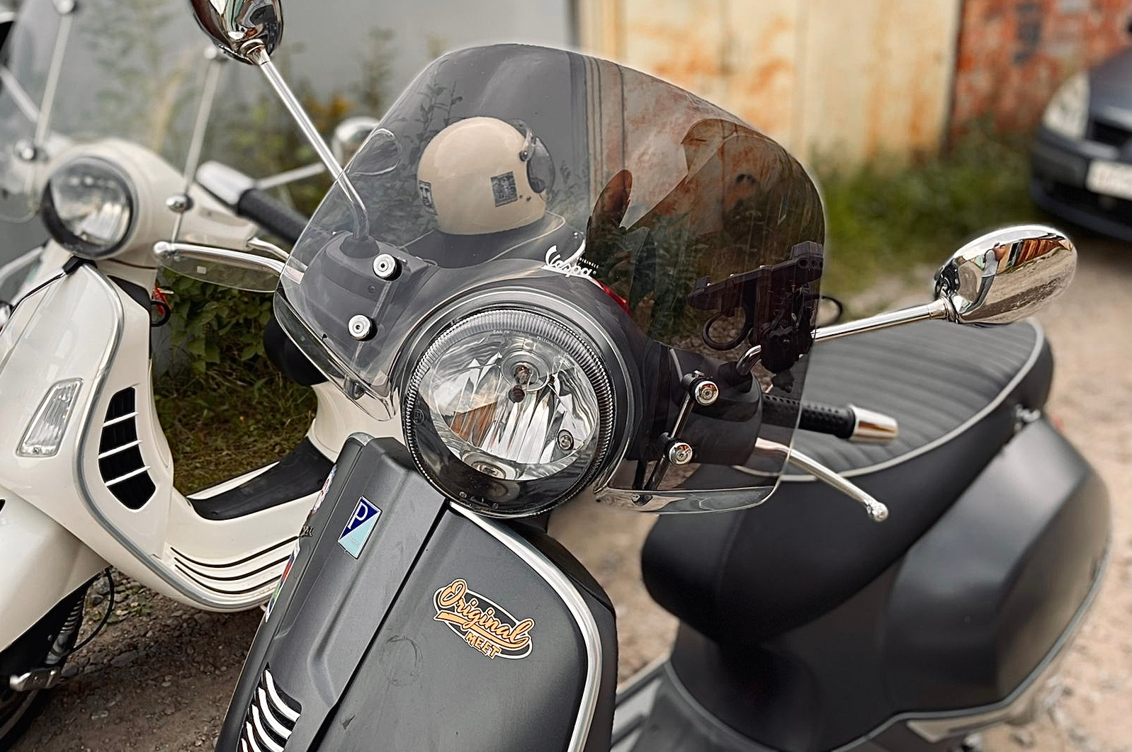 тонировка мото стекла