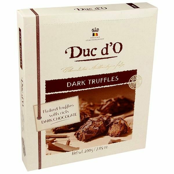 Эксклюзивные шоколадные трюфели Duc d'O Трюфели Горький шоколад, 200 гр ...