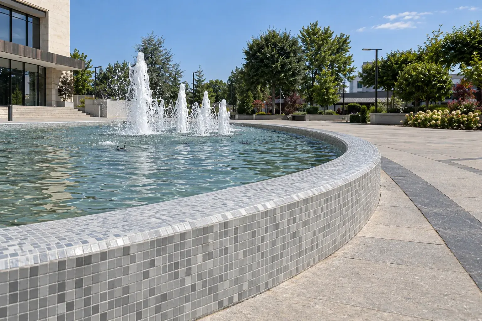 Комплектация MAPEI для городского фонтана в Веселом