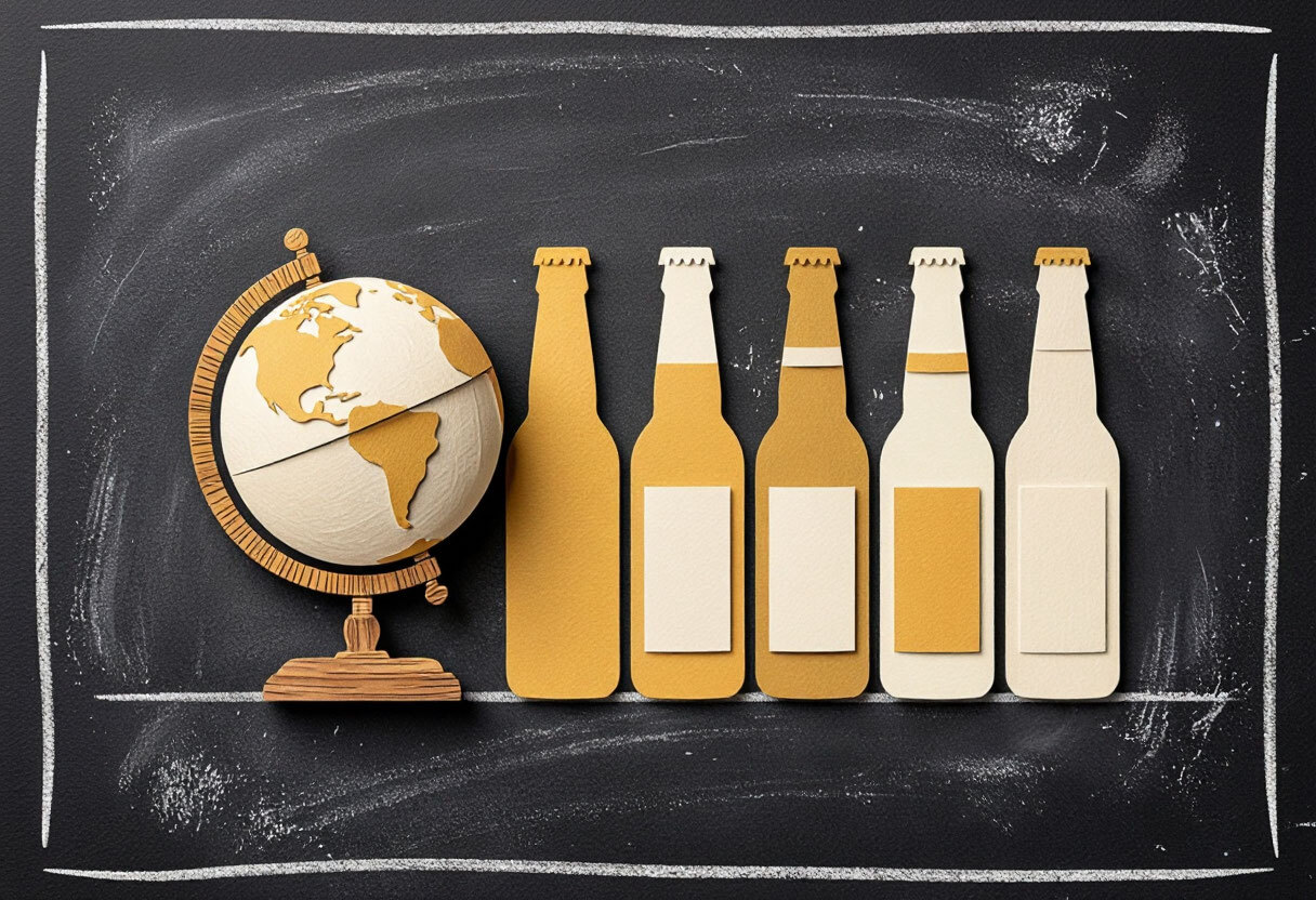 Пиво со всего света: география карты Beer House