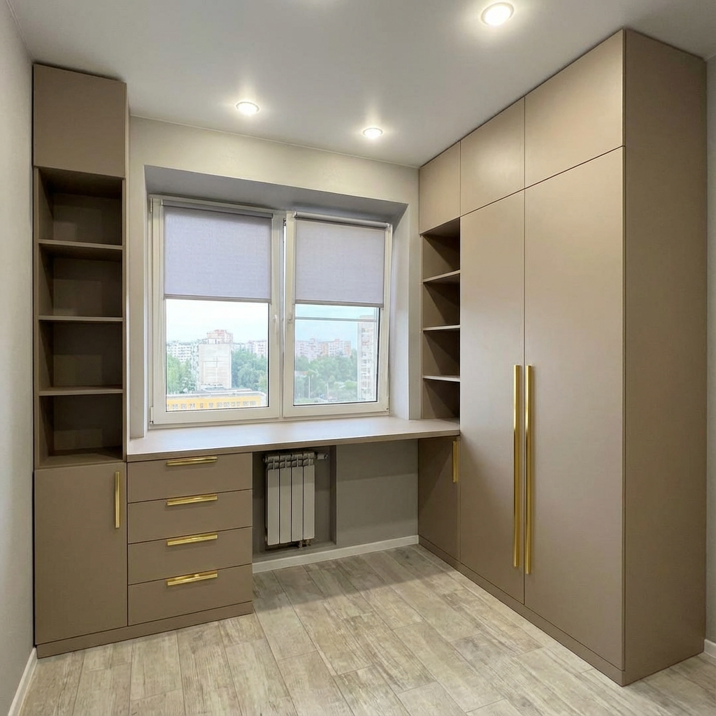 рабочая зона у окна