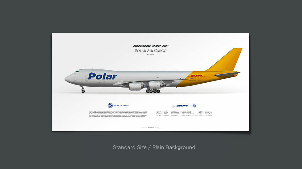 Polar Air Cargo Boeing 747-8F N853GT | Aviaposter
