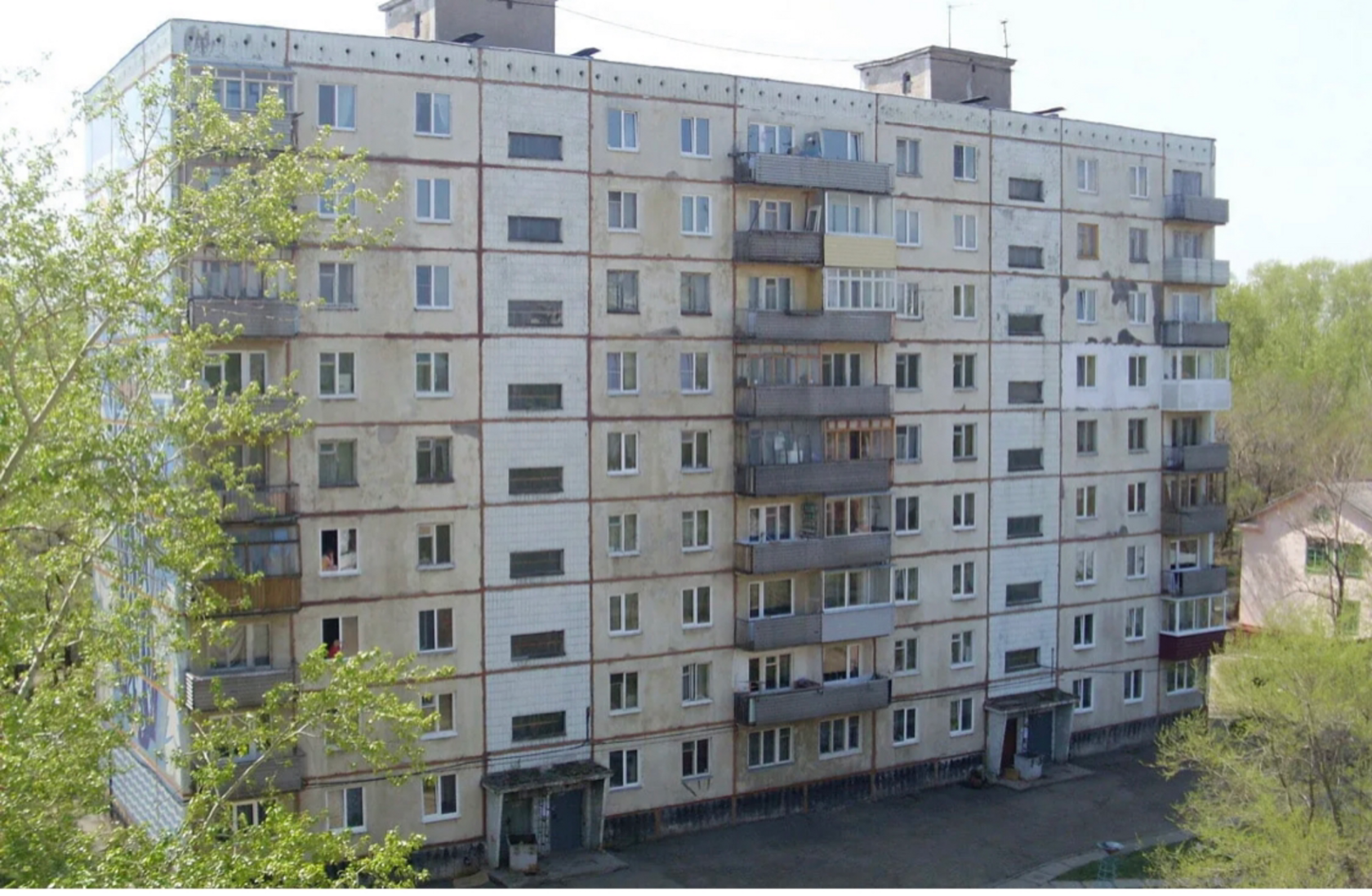 Панельная 9-ти этажка