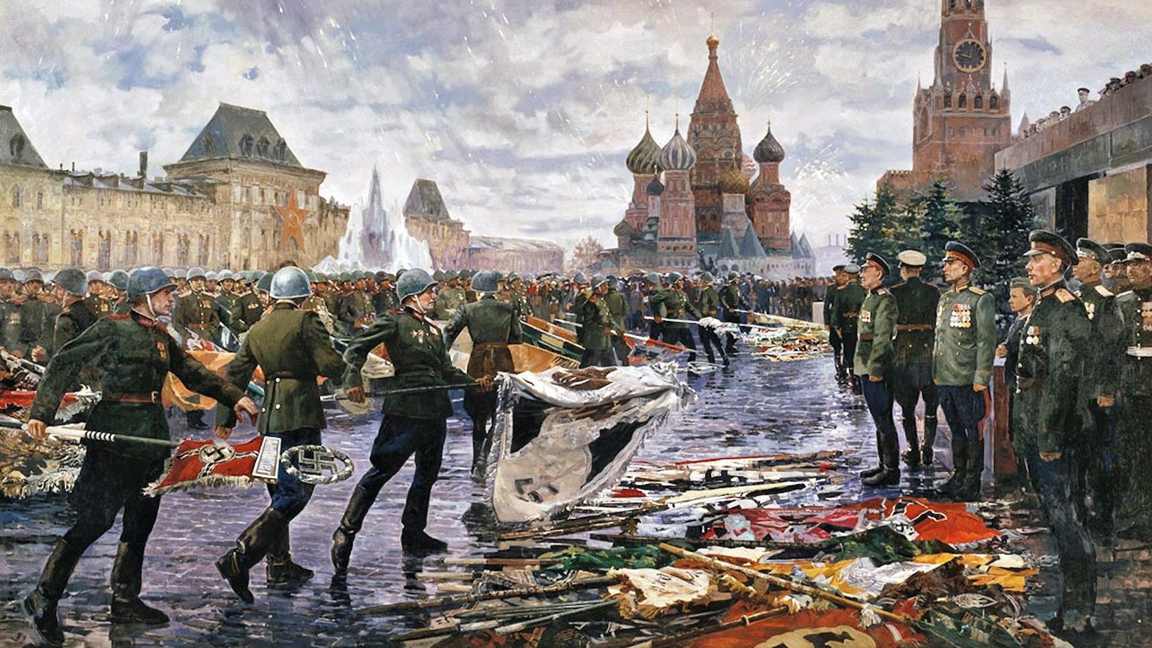 парад 1945 года в москве