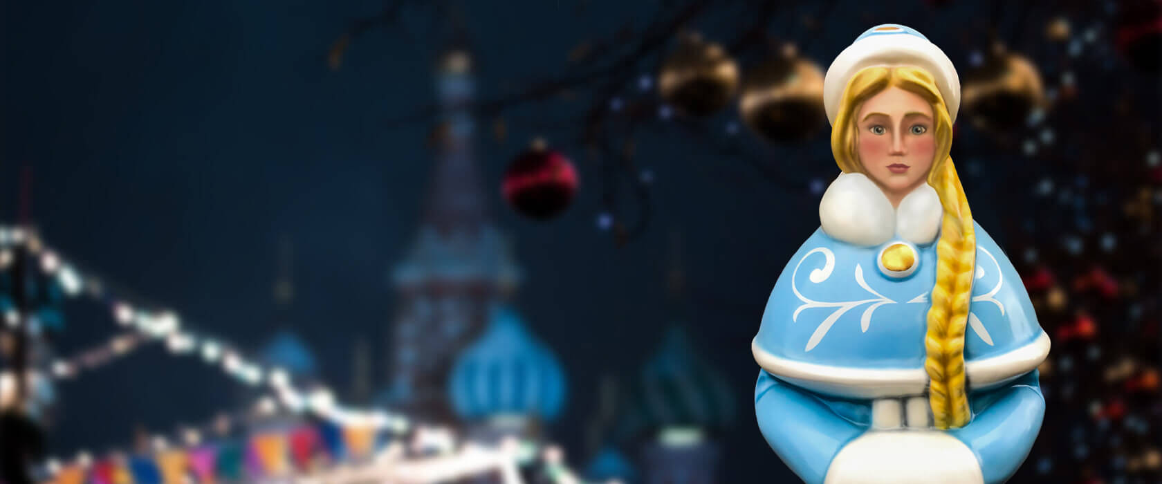 Снегурочка из стеклопластика