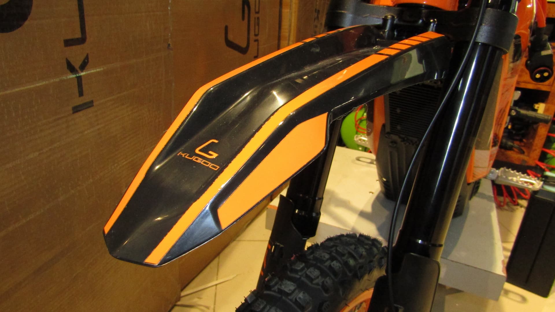 Обзор электропитбайка Kugoo Wish 04