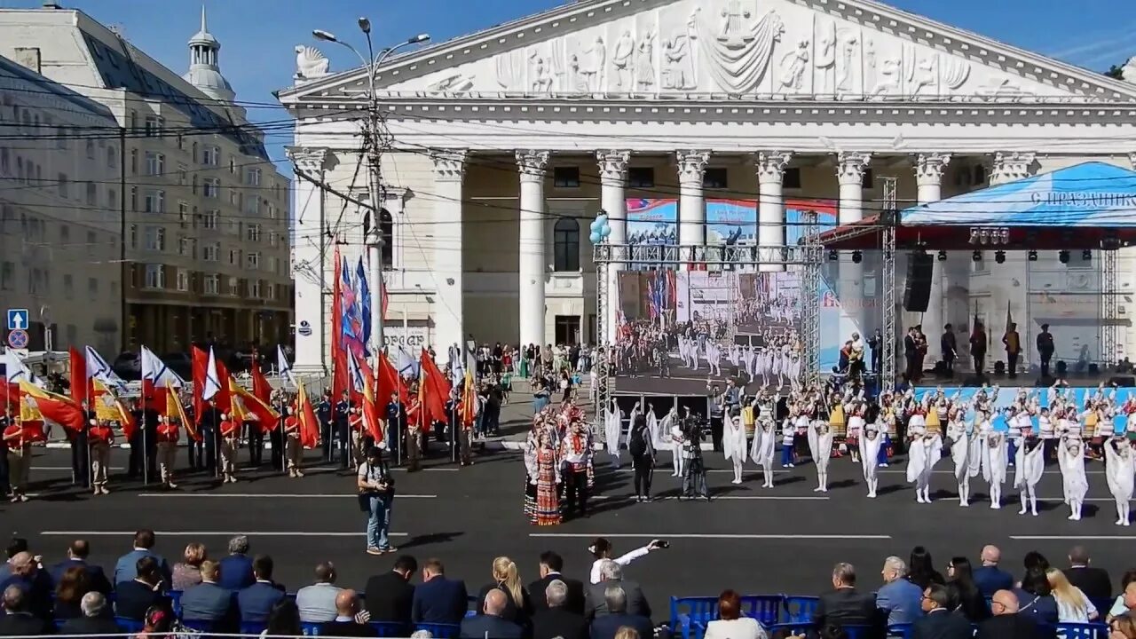Церемония открытия праздника «Воронеж – город великих дел!»
