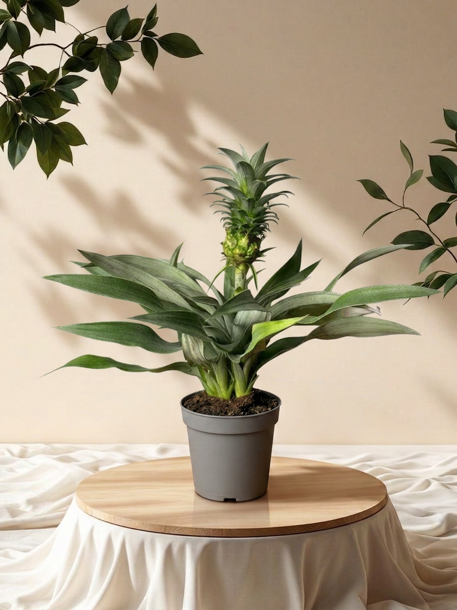 Succulent in ceramic pot