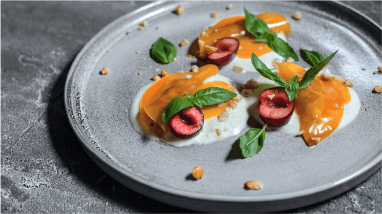 съемка меню