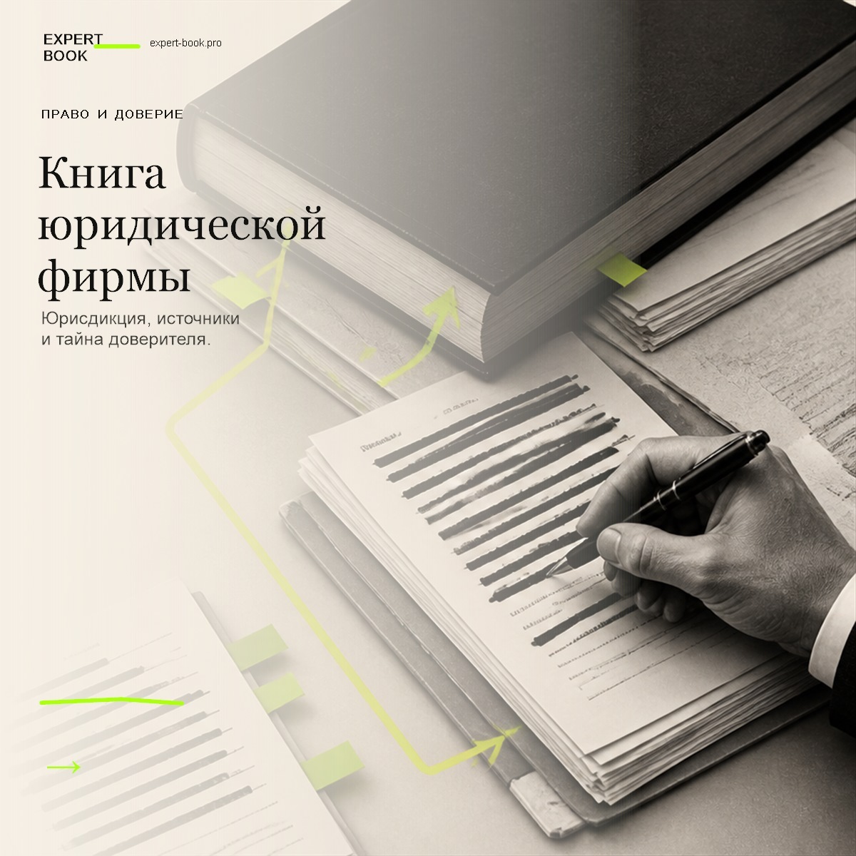 Обложка статьи «Как юридической фирме написать книгу» — Expert Book