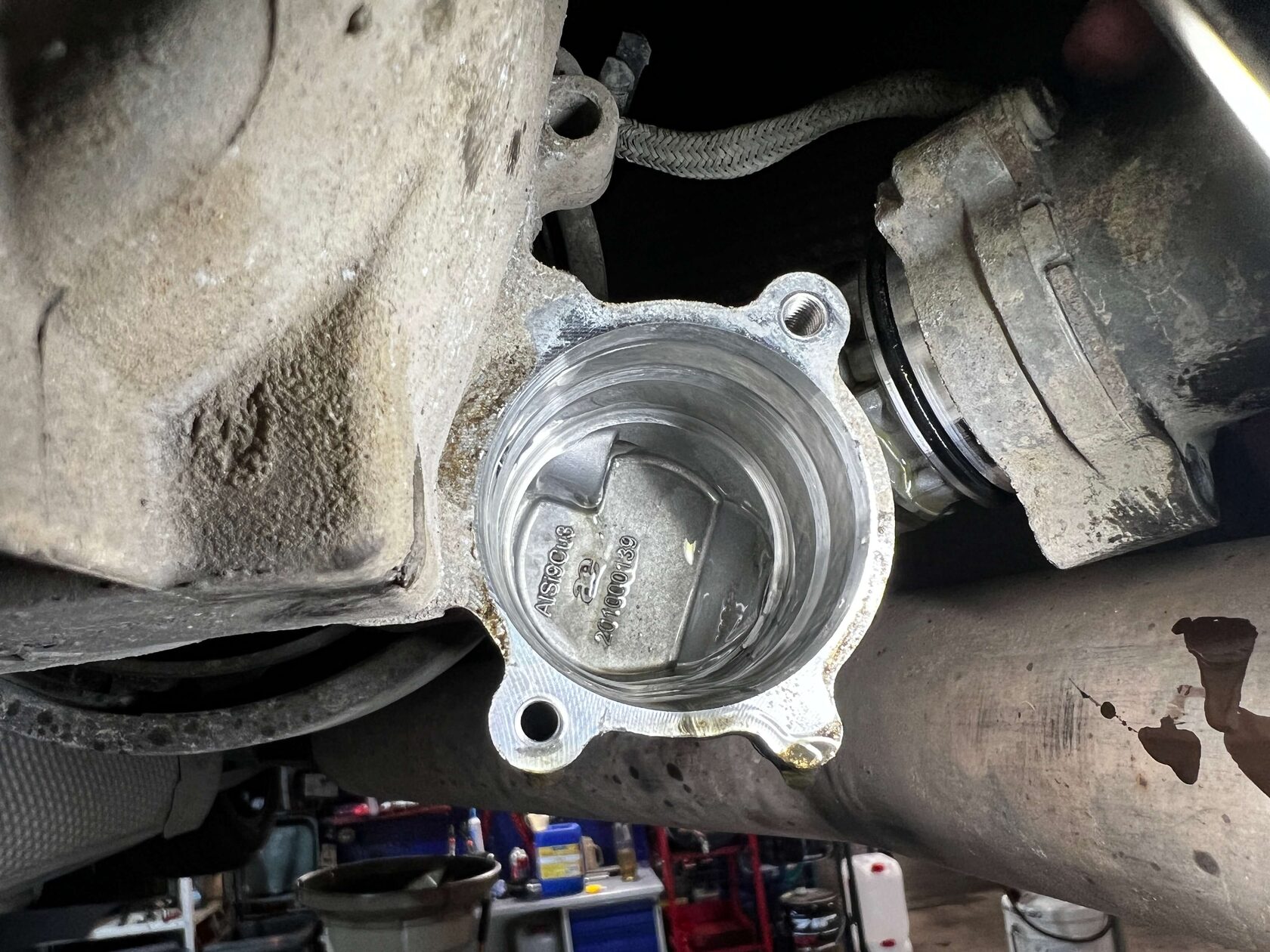 Очистка насоса муфты Халдекс