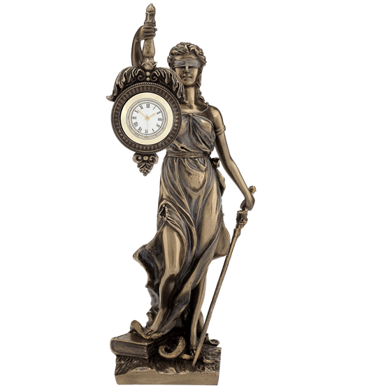 фемида с кнопкой