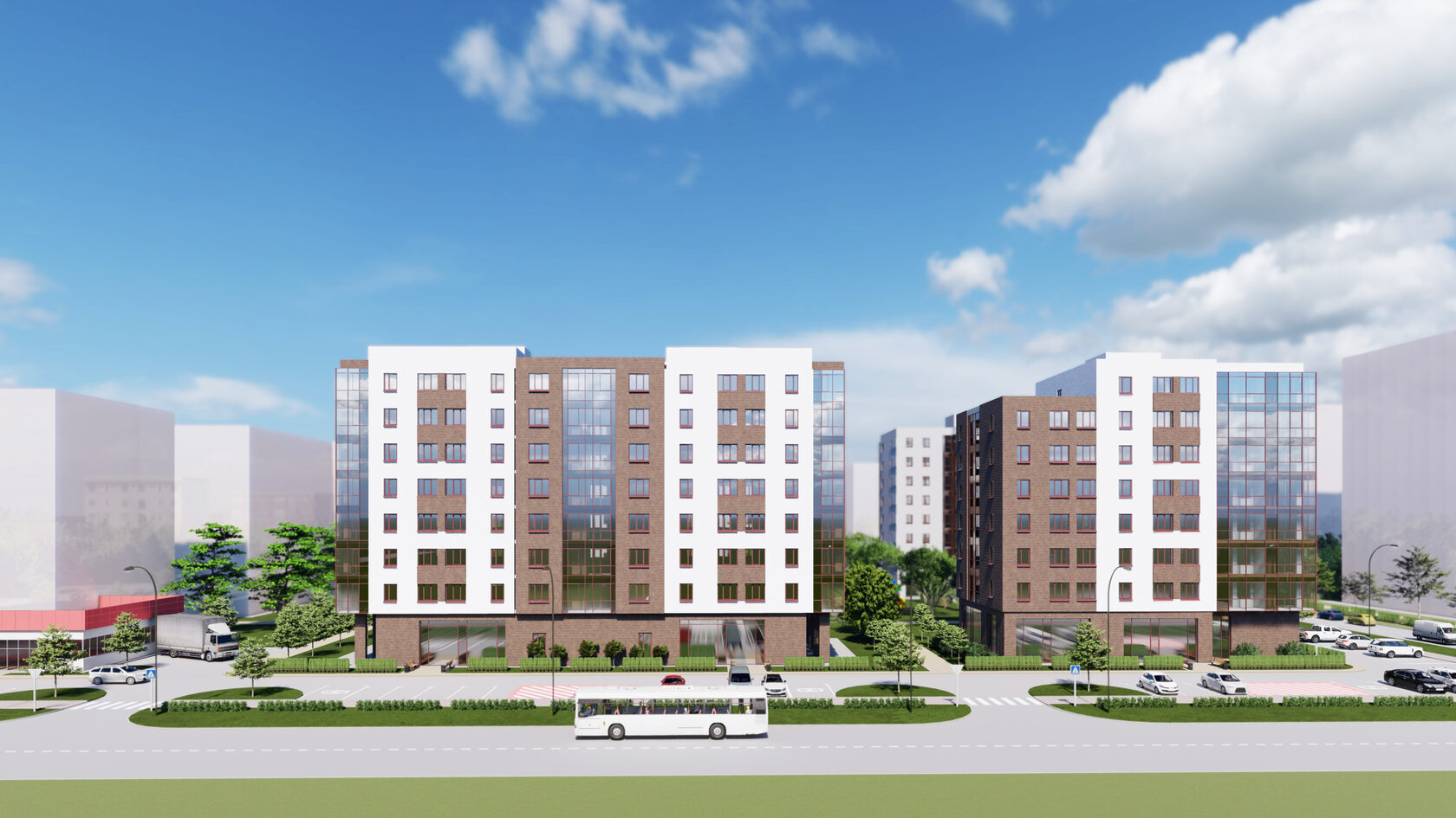 Жилой модуль в Лабинске бассейн