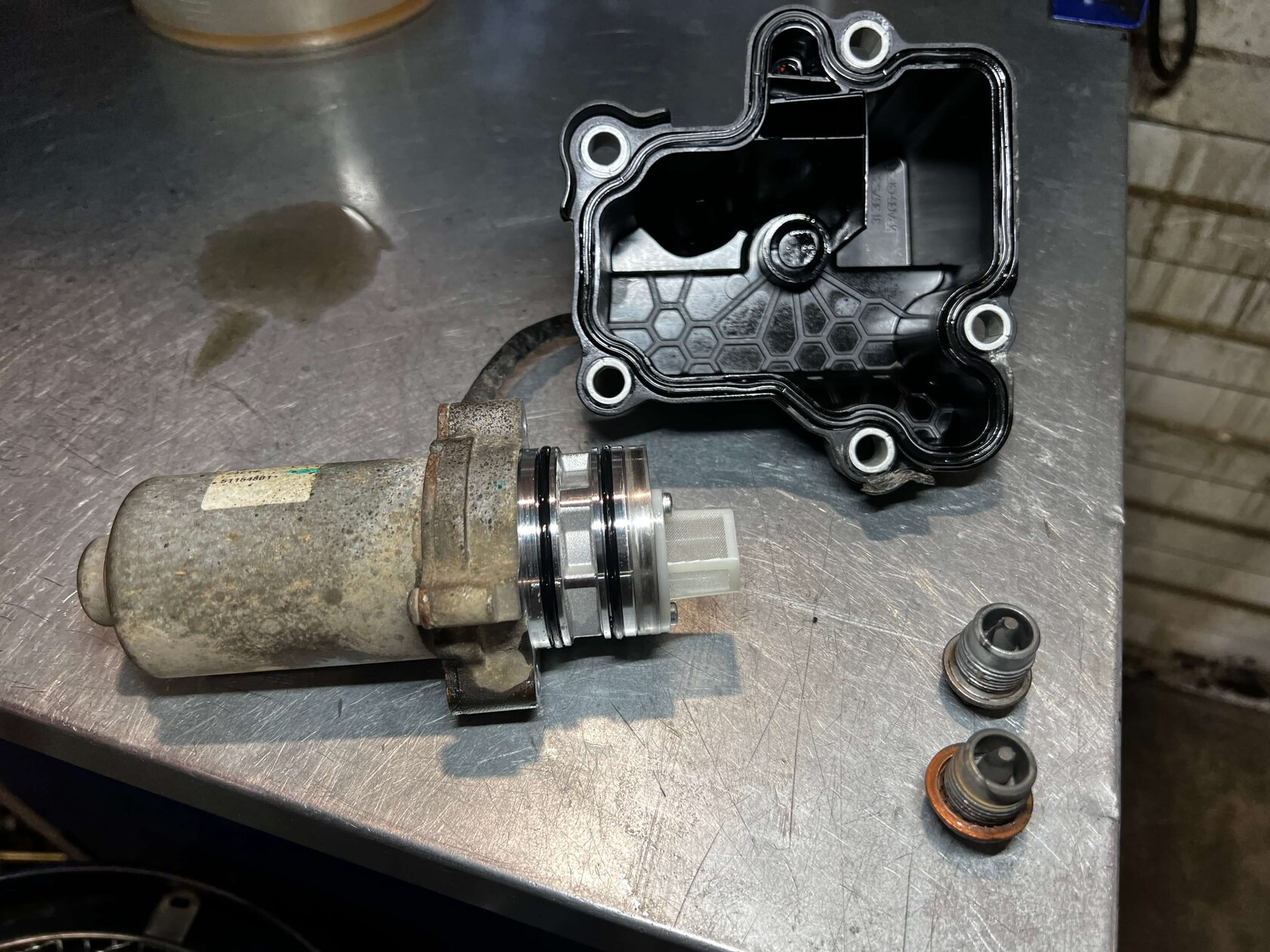 Помытые запчасти муфты Халдекс