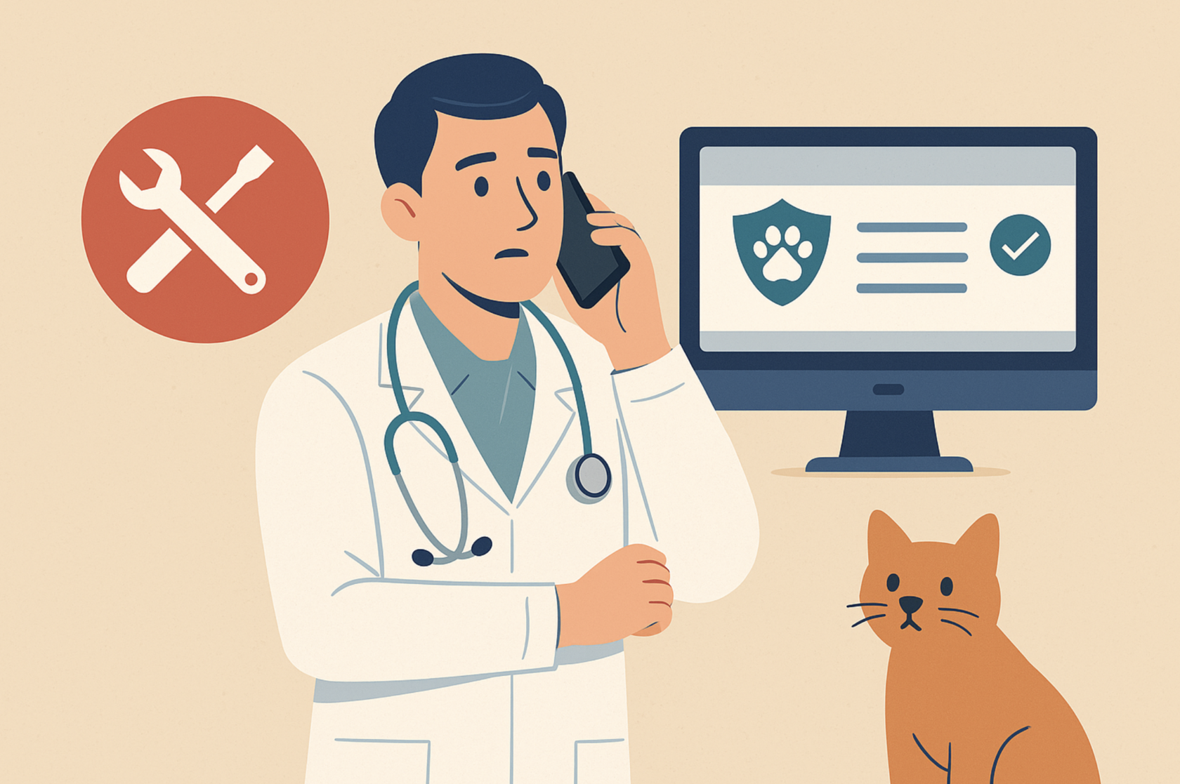 Гарантийное обслуживание для ветеринарного оборудования в клинику