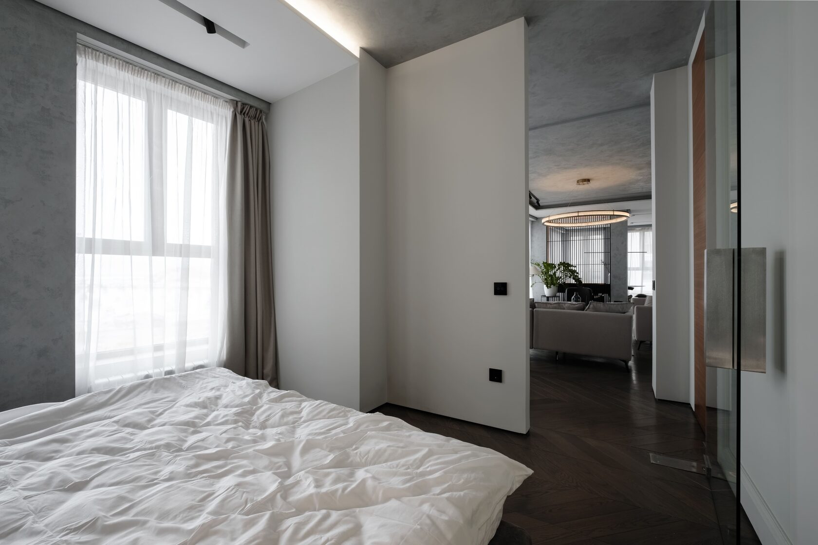 Жилой интерьер в ЖК Golden City 90 м2 | Petrov Design