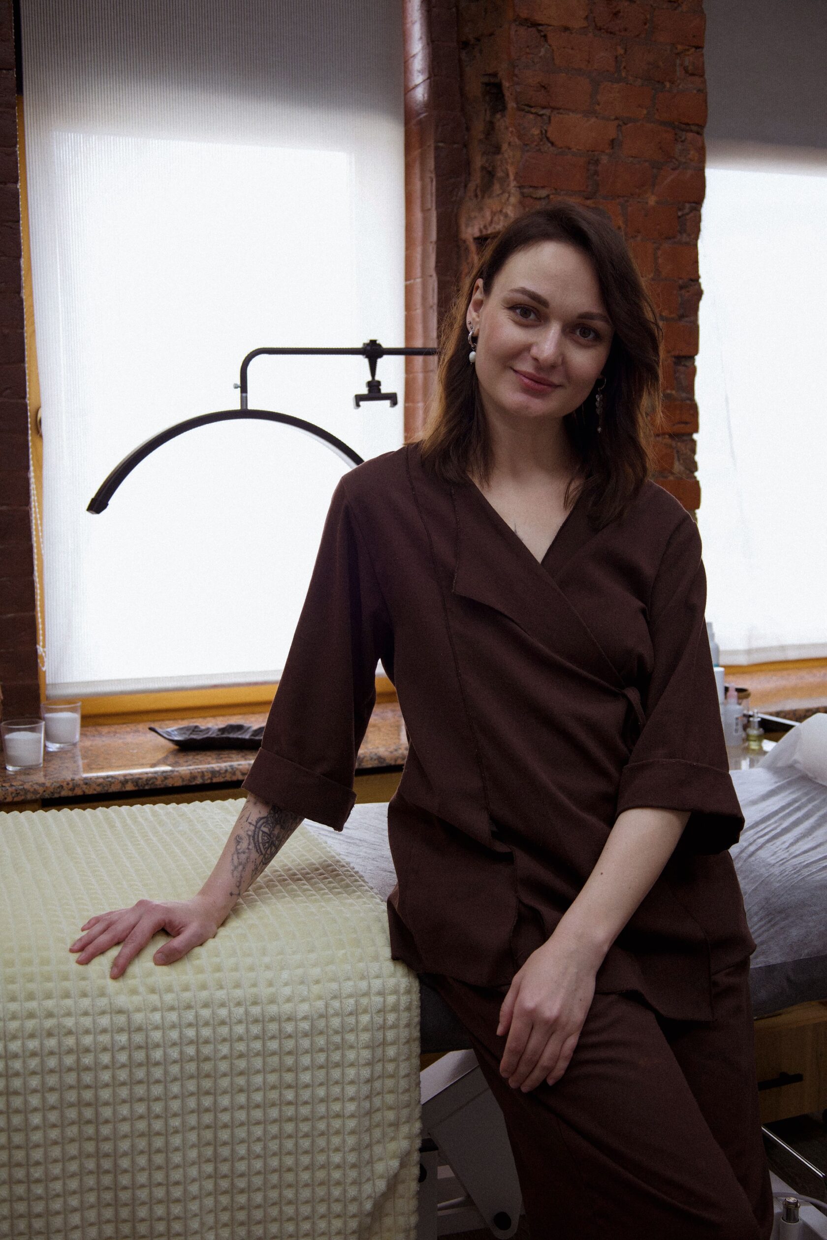 Елизавета Екимова в кабинете
