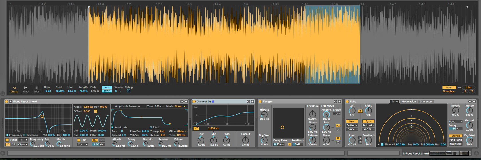 Аранжировка в Ableton Live