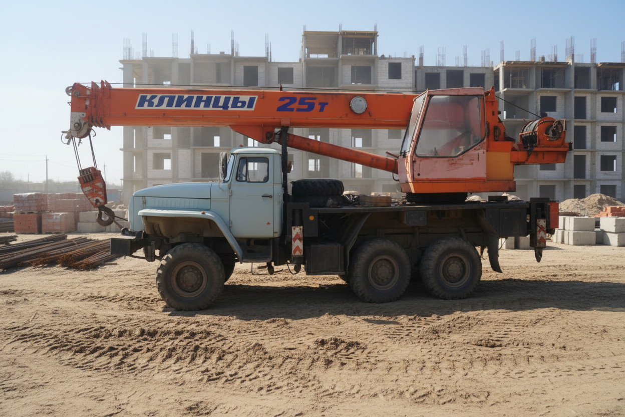 Автокран Клинцы