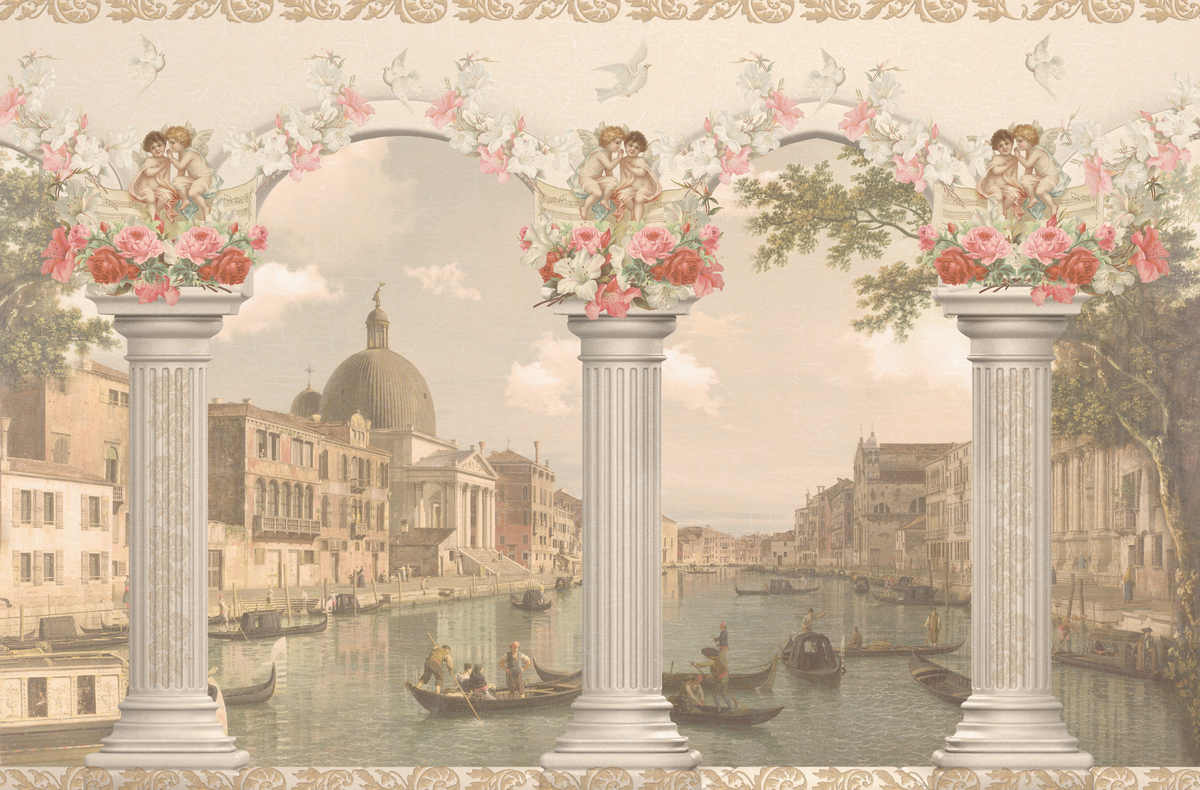 Фотообои арка в Венеции