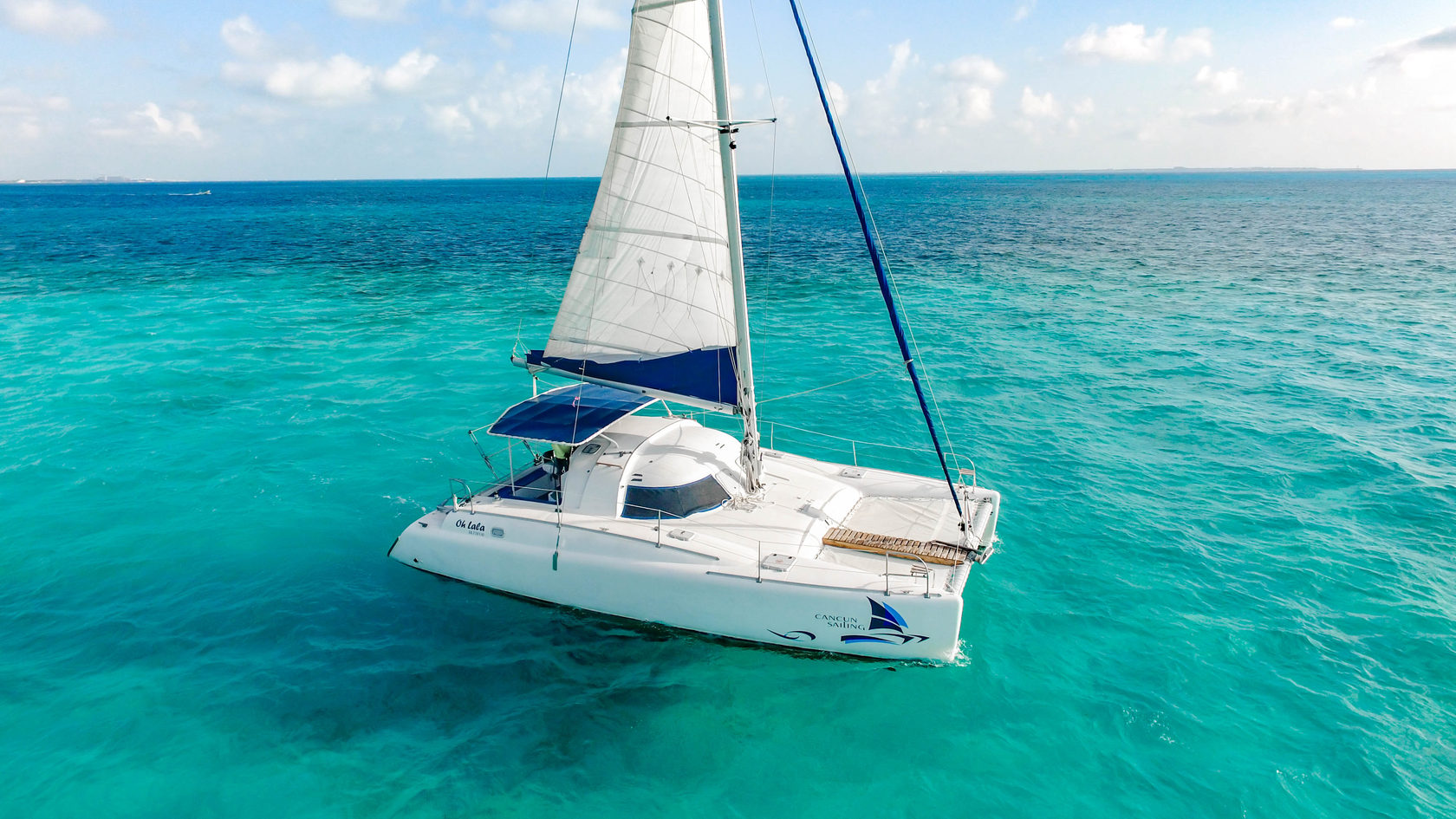 Cancun Private Catamaran Charter Halfday Cancun Sailing Private Tour