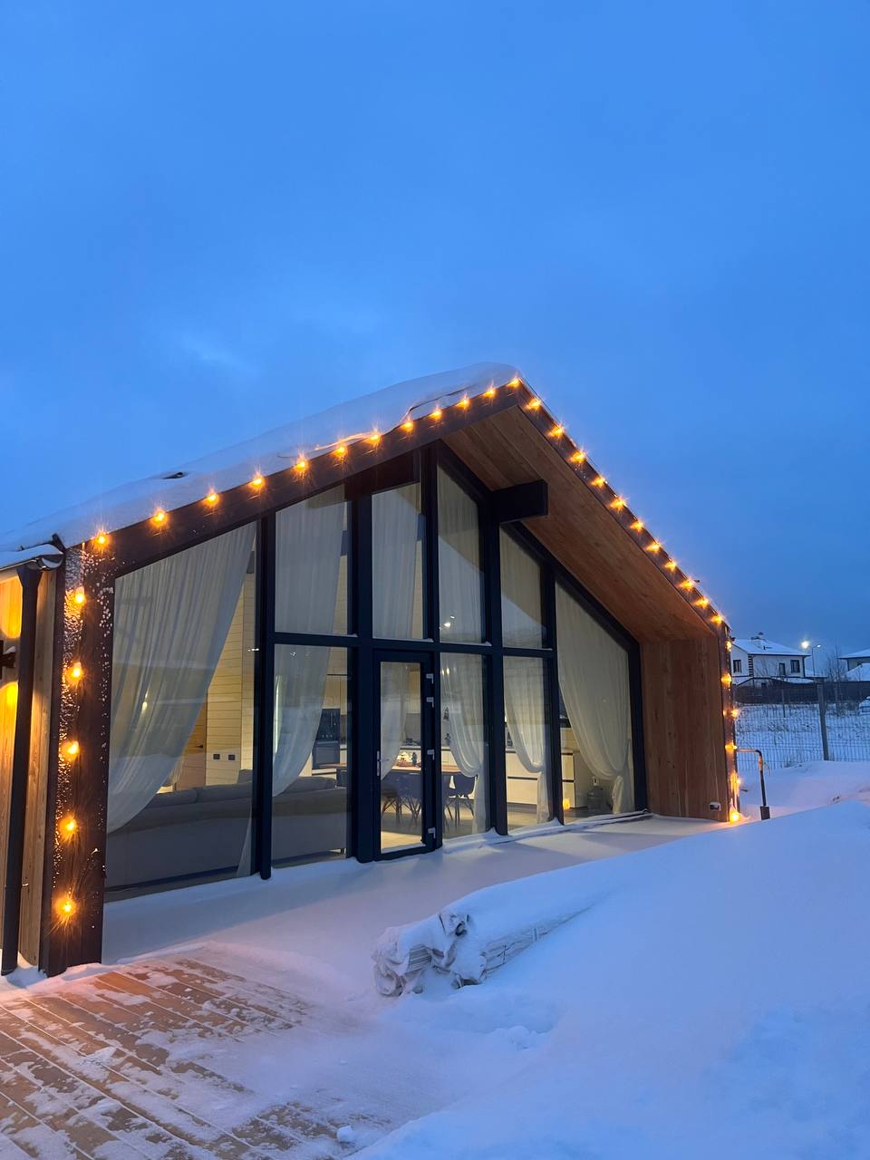 Каркасные дома в Апшеронска гараж