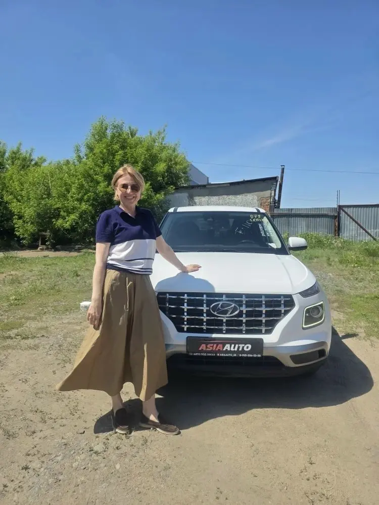 Клиент Азия Авто с Hyundai Venue из Японии