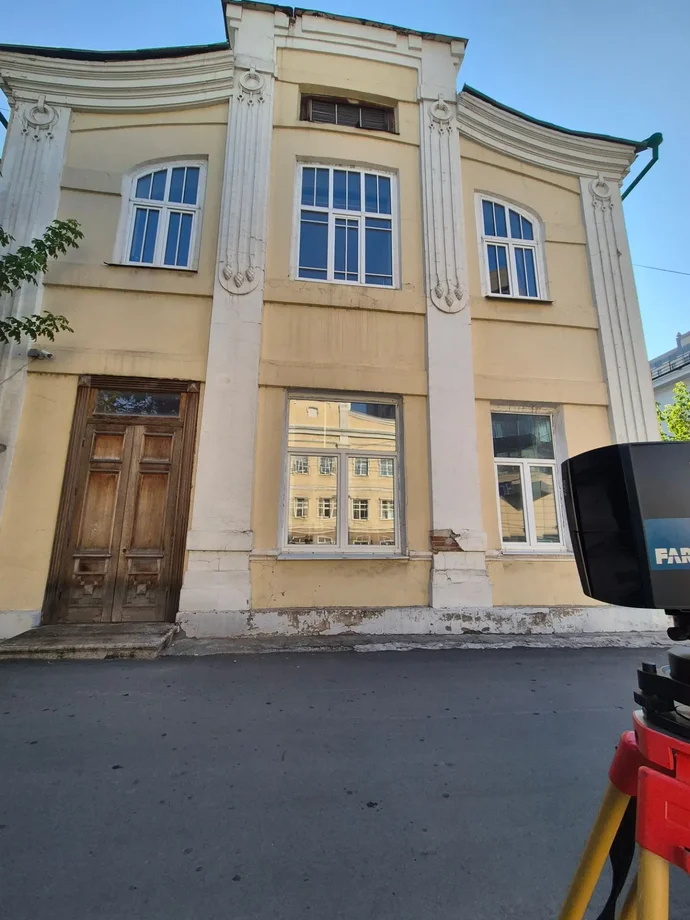 Лазерное сканирование объекта культурного наследия в Екатеринбурге