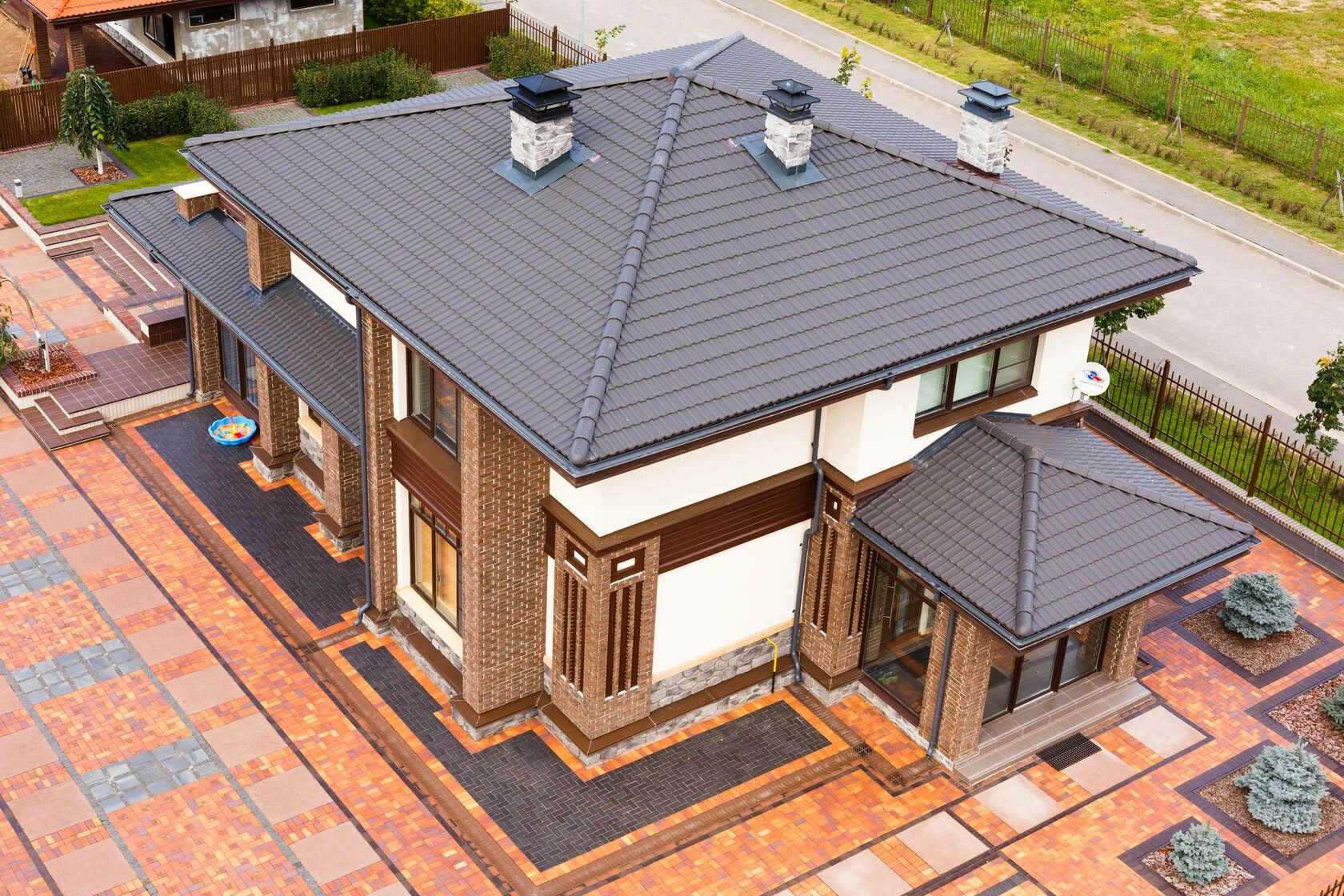 Готовый дом в Кропоткин кровля Готовый дом в Кропоткин кровля