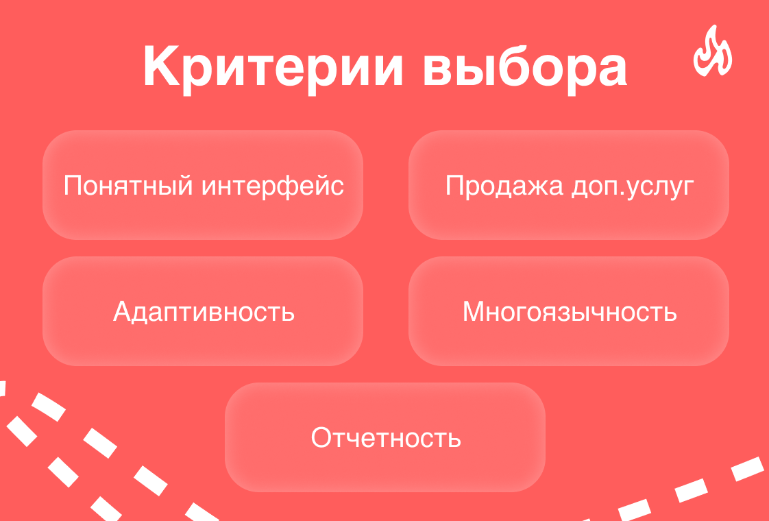 Критерии выбора системы бронирования