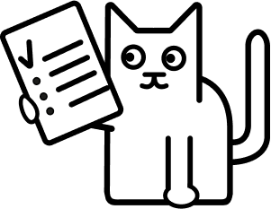 Кот с документом