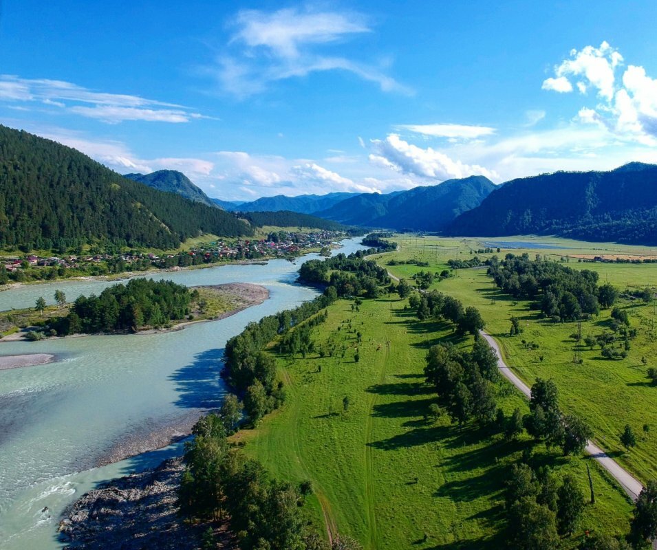 Горный Алтай село Элекмонар