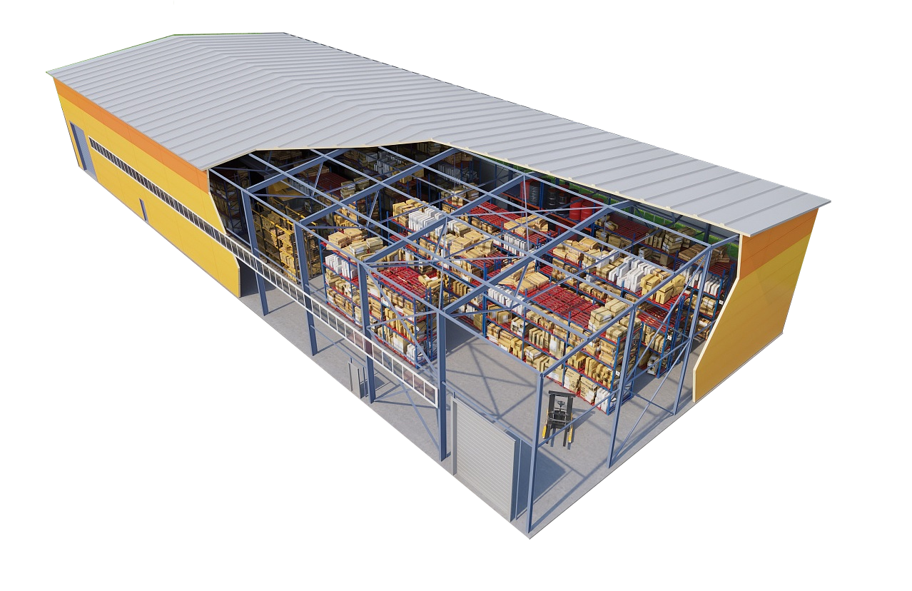 Быстровозводимые склады и ангары