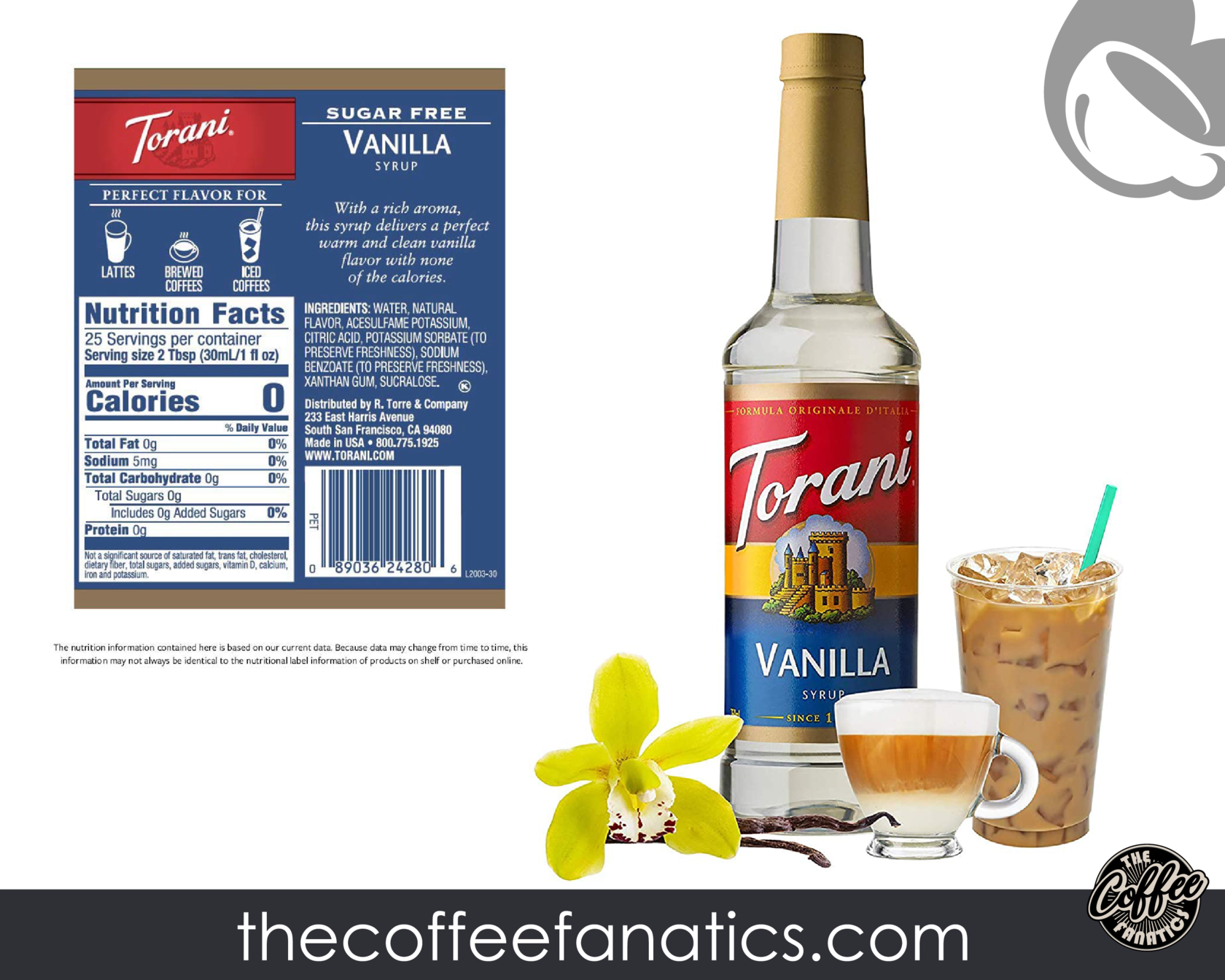 Torani syrup History Types of syrups Ingredients Where to buy
