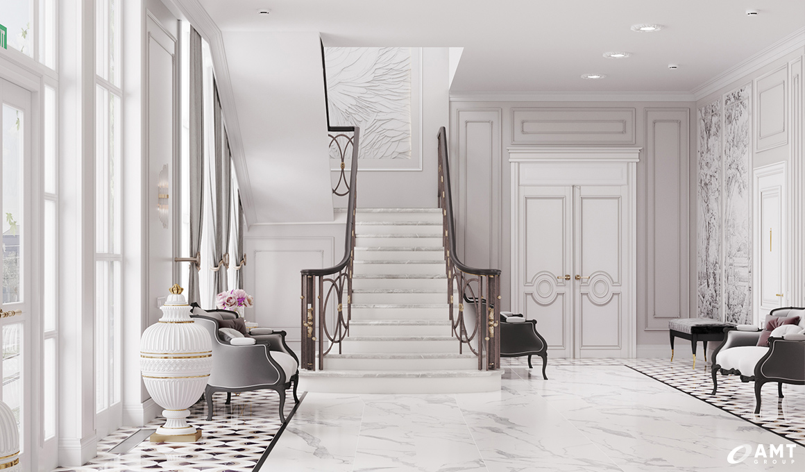 Главный вестибюль дома торжеств Prince Palace