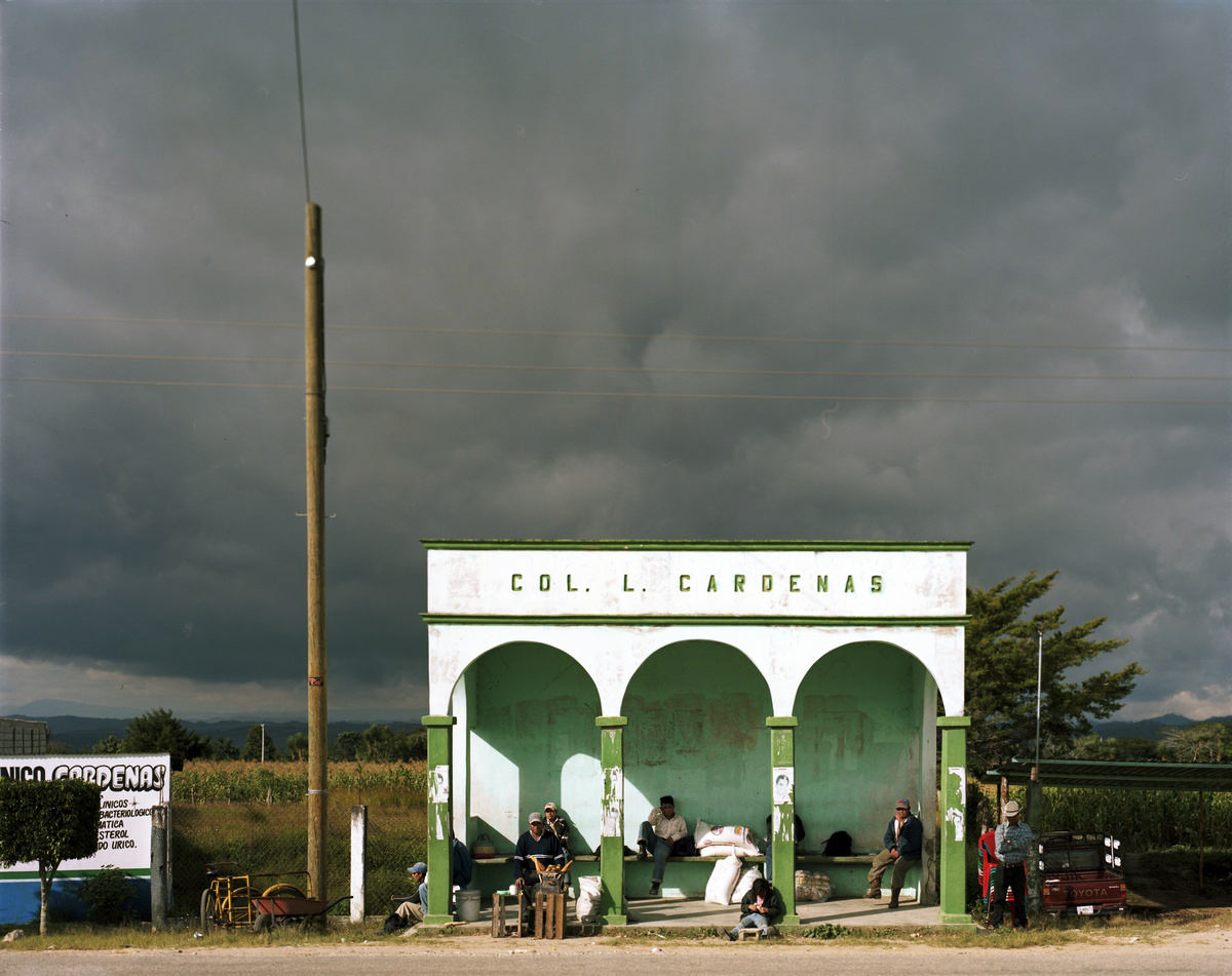 Colonia Lázaro Cárdenas. Mexico. 2007. Color Negative 4×5 inch.