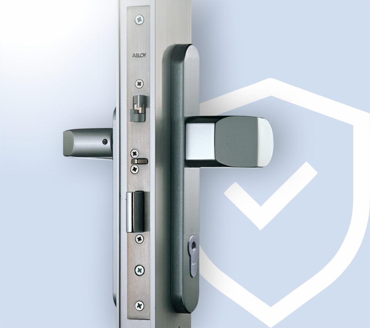 Corni assa abloy врезной электромеханический