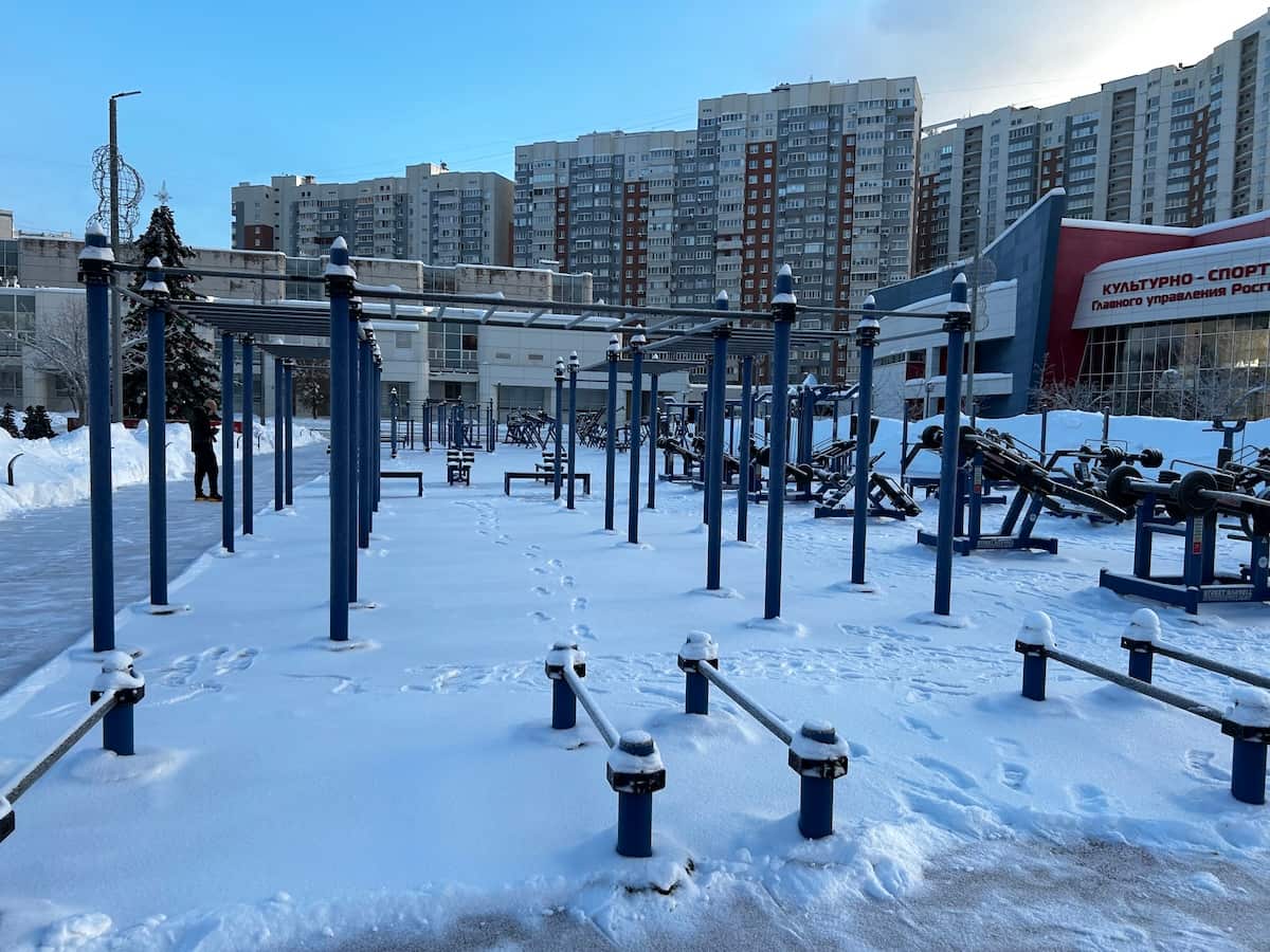 Уличные тренажеры