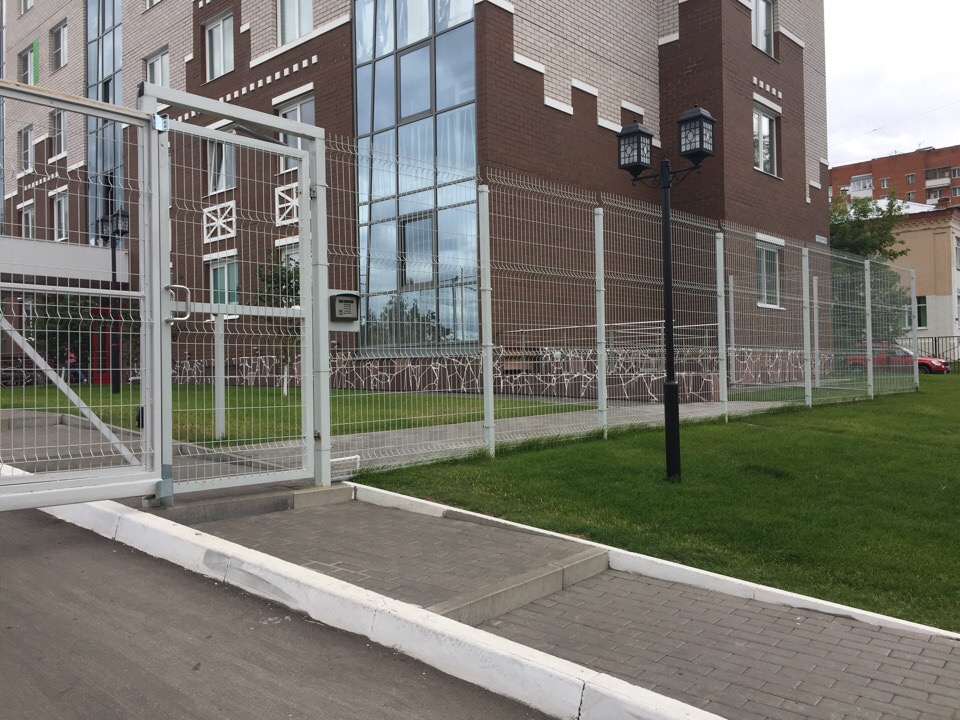 Проект ограждения территории многоквартирного жилого дома