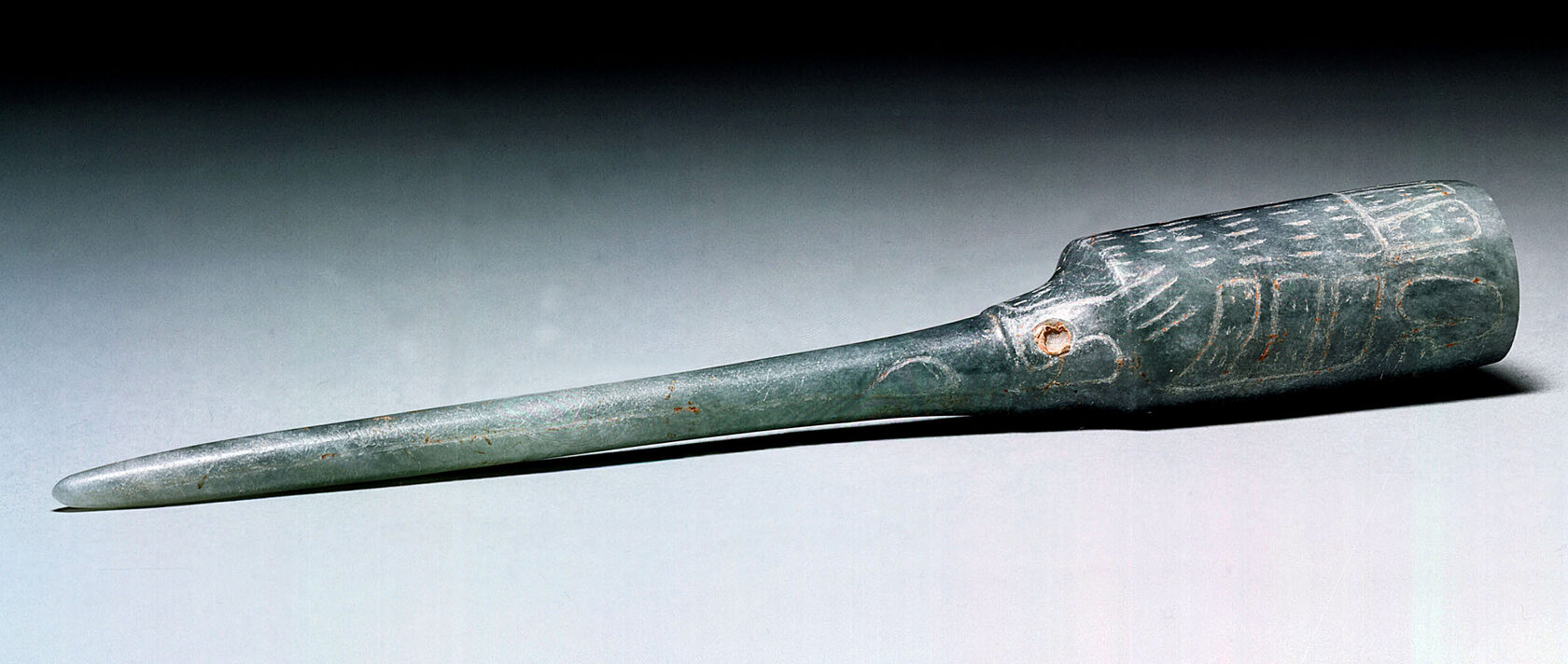 Инструмент для извлечения крови. Ольмеки, 900-300 гг. до н.э. Коллекция Dumbarton Oaks, Washington.