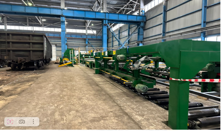 Производственная линия агрегата резки рулонов в лист толщиной 1,5–12 мм, Торговый дом ММК