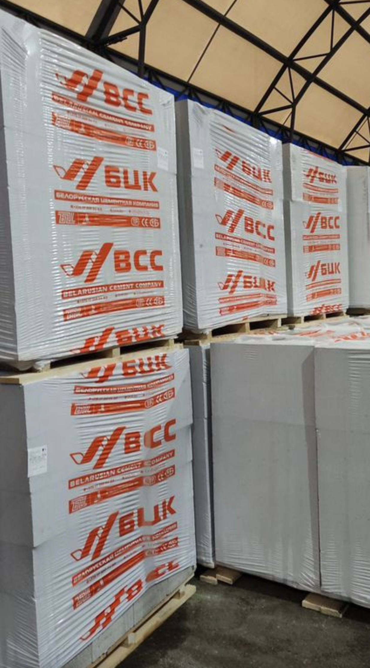 Паллеты газобетона на открытом складе