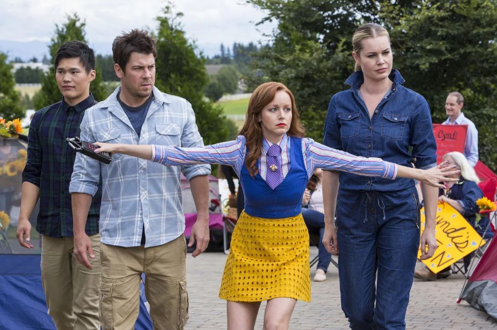 Кадр из сериала «Библиотекари»  